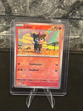 Pokemon Litleo Pokeball Holo 015/131 from Prismatic Evolution Set M/NM